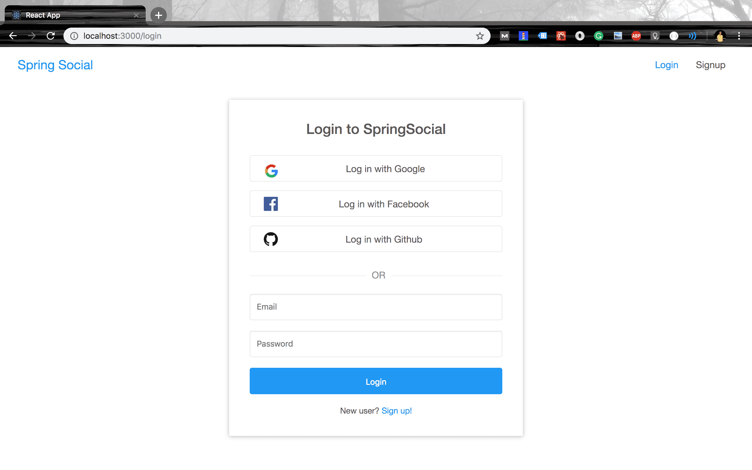 Spring Boot OAuth2 Social Login with Google and Facebook Examples